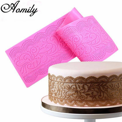 Silicone Cake Lace Mat for Edible & Craft Designs by HitMyNeed
