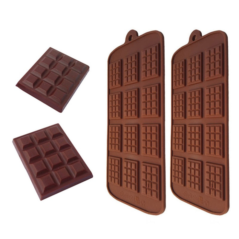Silicone Candy Bar Mold for 12 Chocolate Bars by HitMyNeed