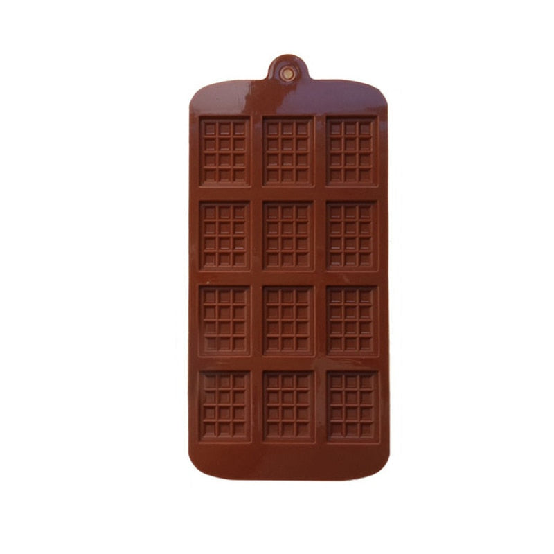 Silicone Candy Bar Mold for 12 Chocolate Bars by HitMyNeed