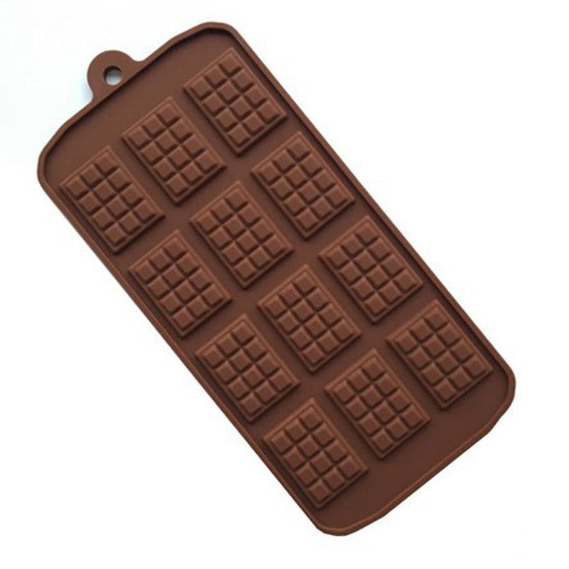 Silicone Candy Bar Mold for 12 Chocolate Bars by HitMyNeed