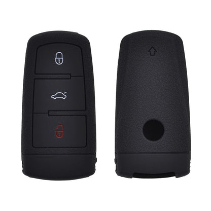 Silicone Car Key Cover for VW Passat & CC (3-Button) by HitMyNeed