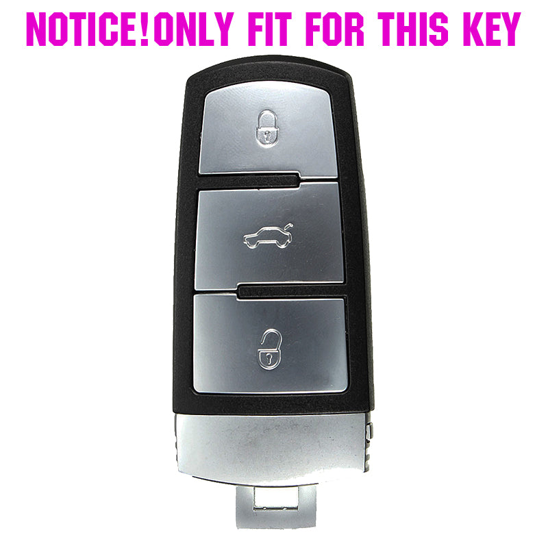 Silicone Car Key Cover for VW Passat & CC (3-Button) by HitMyNeed