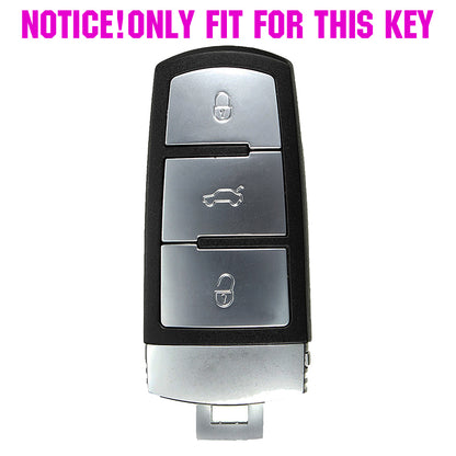 Silicone Car Key Cover for VW Passat & CC (3-Button) by HitMyNeed