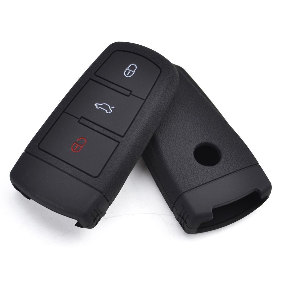 Silicone Car Key Cover for VW Passat & CC (3-Button) by HitMyNeed