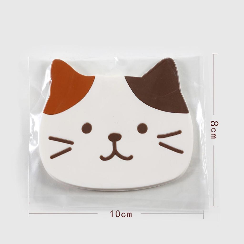 Silicone Cat Drink Coaster for Hot & Cold Beverages 1.0 13cm-15cm by HitMyNeed