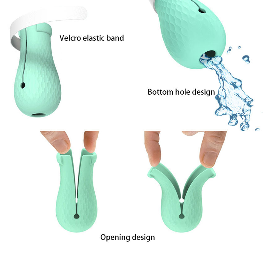 Silicone Cat Paw Protection Anti-Scratch Shoes (4pcs) by HitMyNeed