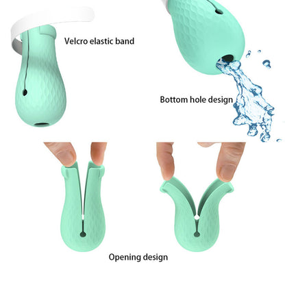 Silicone Cat Paw Protection Anti-Scratch Shoes (4pcs) by HitMyNeed