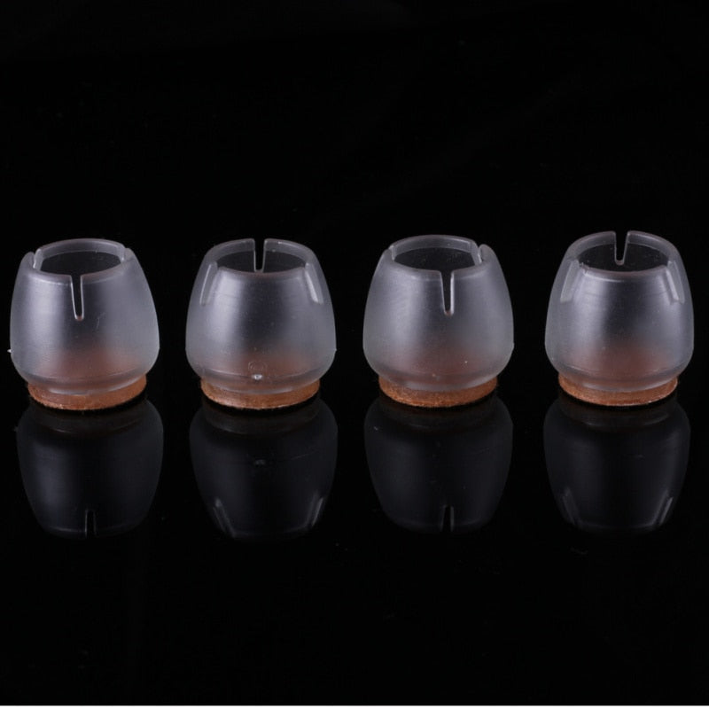 Silicone Chair Leg Caps Set, 16 Pcs Anti-Slip Protectors by HitMyNeed