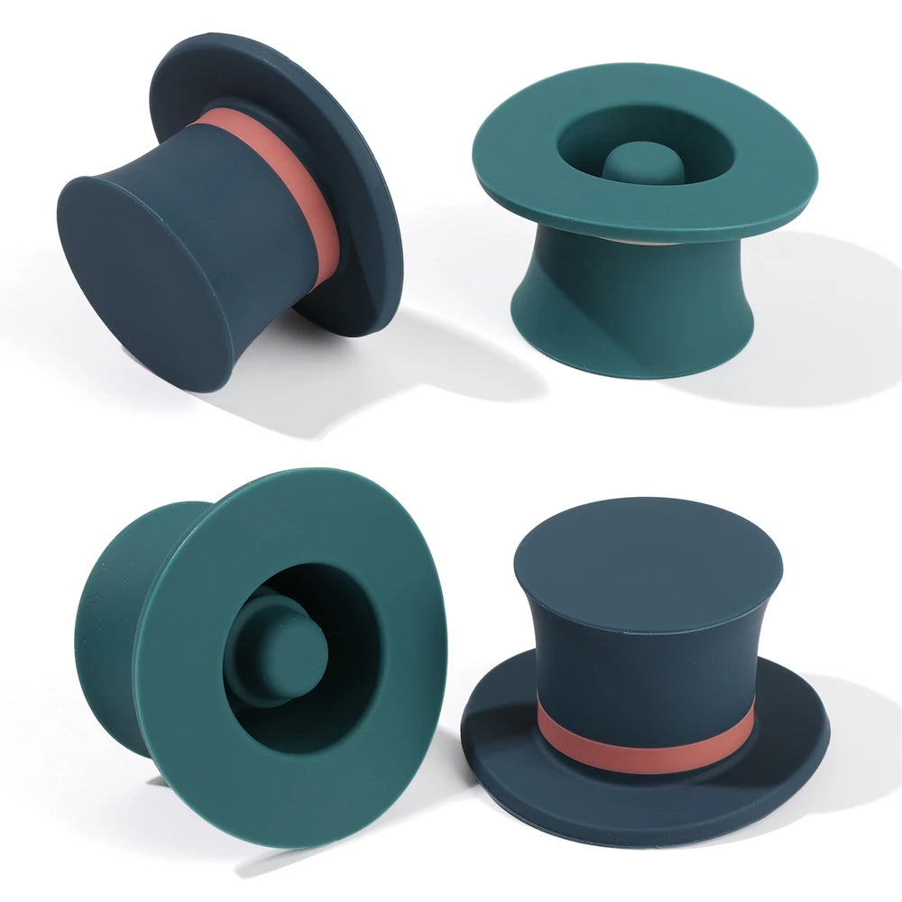 Silicone Champagne & Wine Bottle Stopper Sealer by HitMyNeed