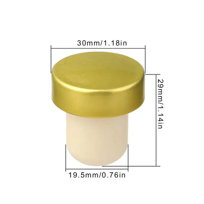 Silicone Champagne & Wine Bottle Stopper Sealer style4-04 by HitMyNeed