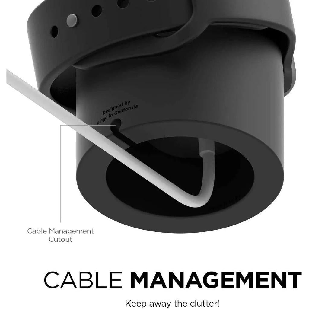 Silicone Charger Stand Dock for Apple Watch Series 2-9 SE by HitMyNeed