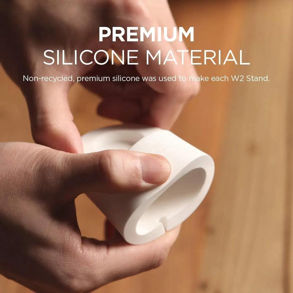 Silicone Charger Stand Dock for Apple Watch Series 2-9 SE by HitMyNeed