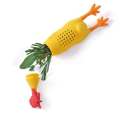Silicone Chicken Herb Infuser for Soups & Stews by HitMyNeed