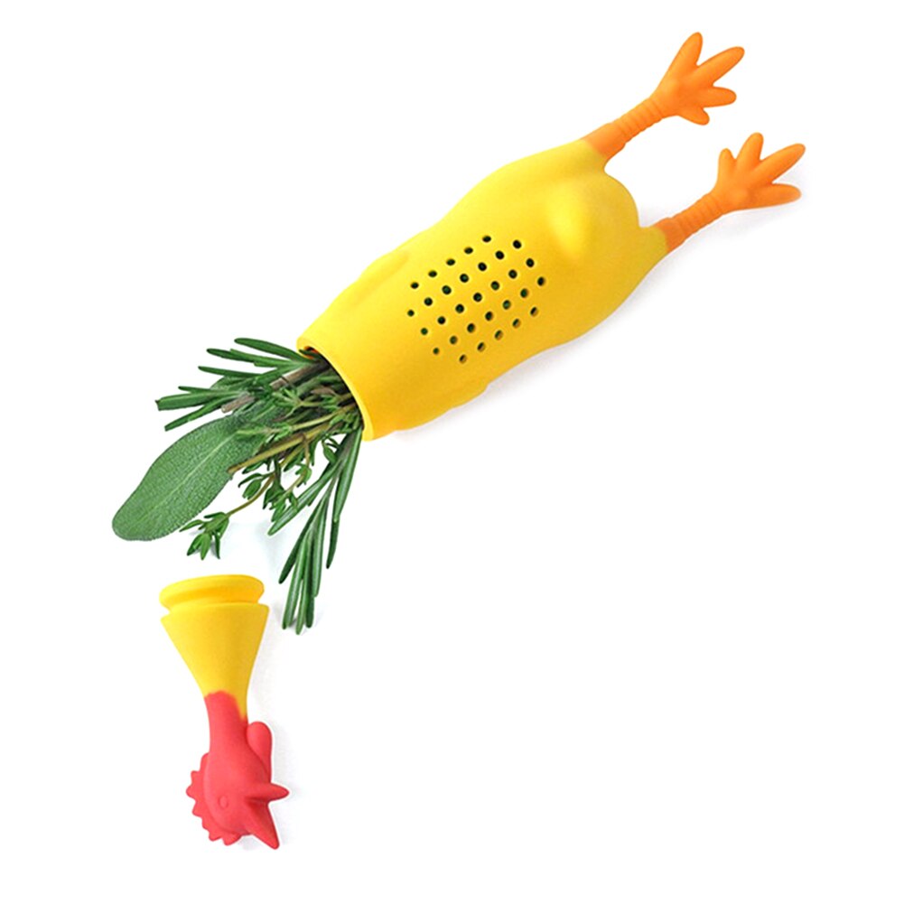 Silicone Chicken Spice Infuser for Soups & Stews by HitMyNeed