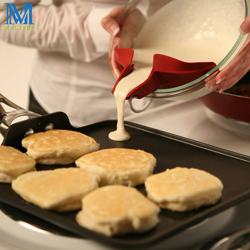 Silicone Clip-On Pouring Spout with Strainer by HitMyNeed
