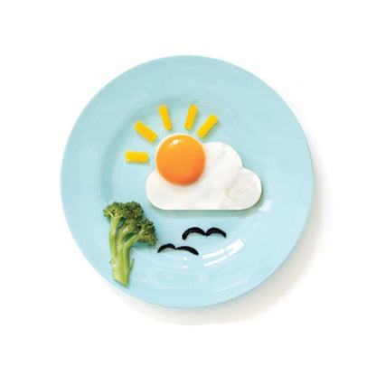 Silicone Cloud Egg Shaper Non-Stick Fried Egg Mold by HitMyNeed