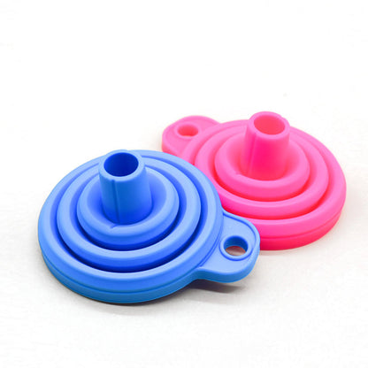 Silicone Collapsible Funnel for Kitchen and Travel by HitMyNeed