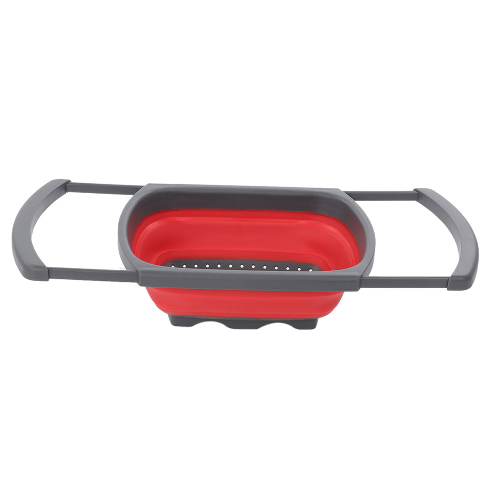 Silicone Collapsible Over-the-Sink Colander by HitMyNeed