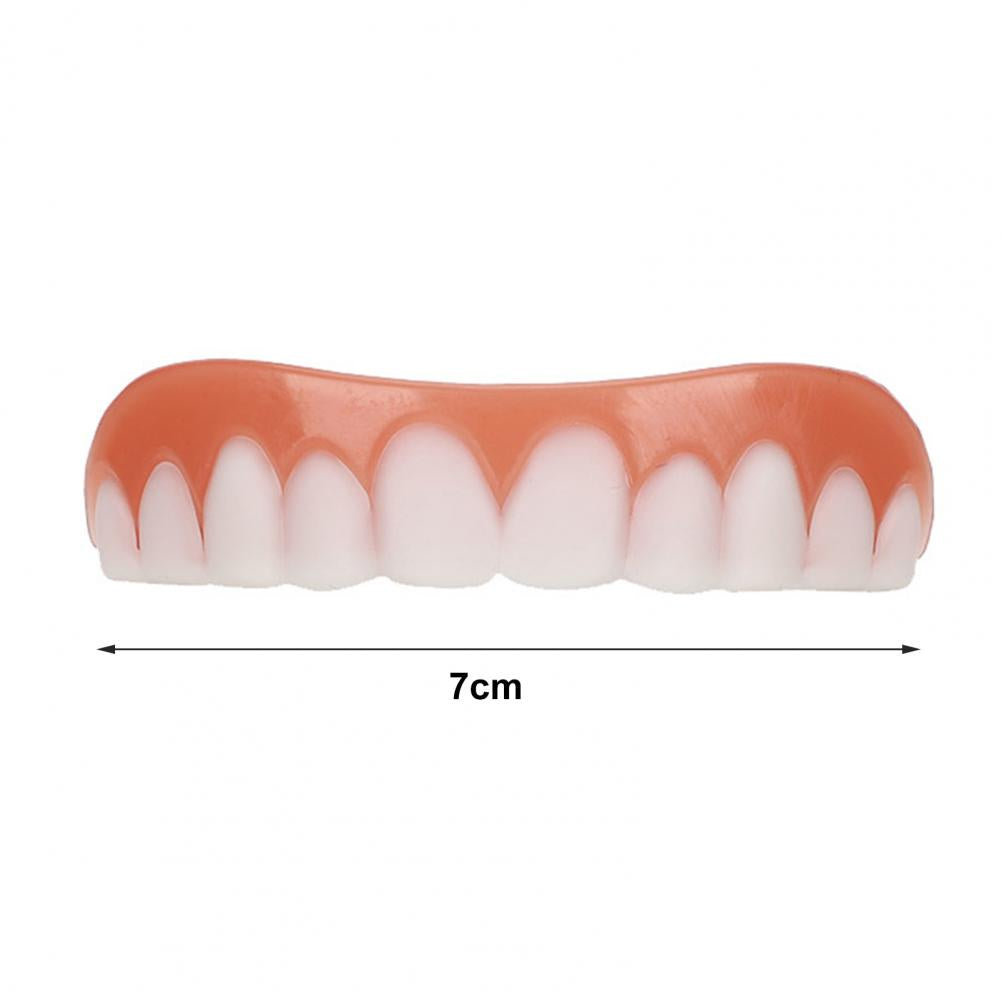 Silicone Cosmetic Fake Teeth Cover - Natural Look by HitMyNeed