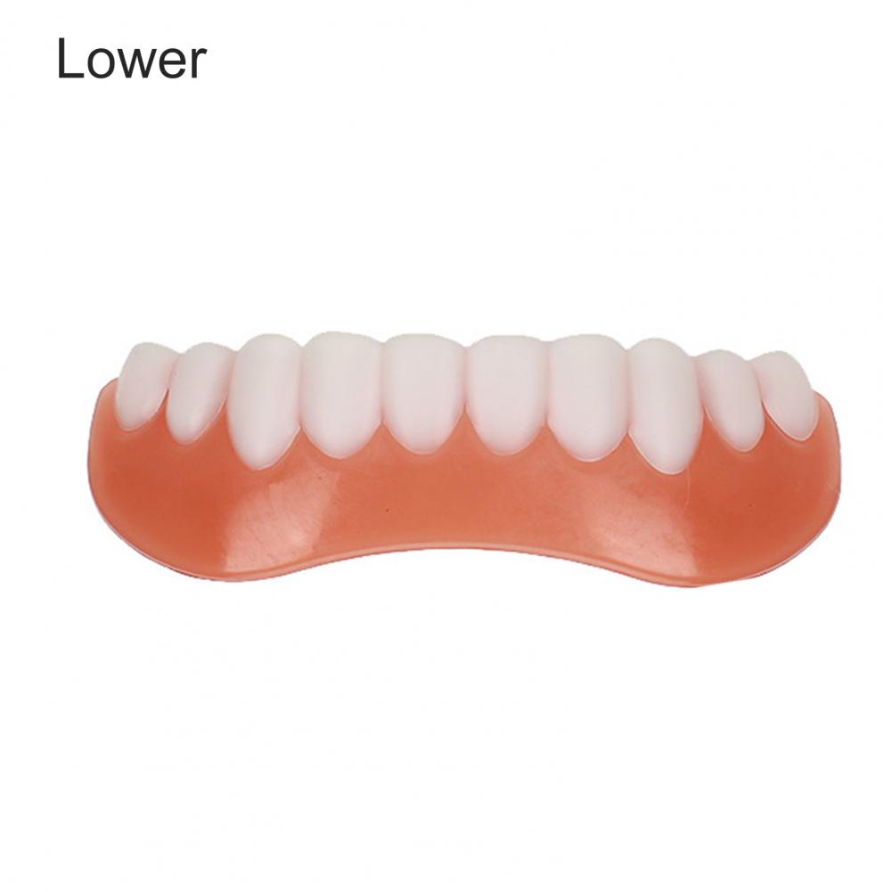 Silicone Cosmetic Fake Teeth Cover - Natural Look lower by HitMyNeed