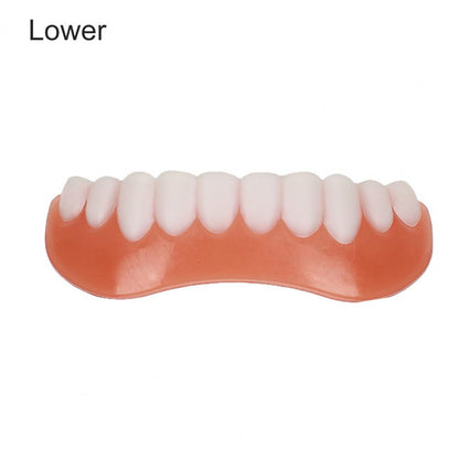 Silicone Cosmetic Fake Teeth Cover - Natural Look lower by HitMyNeed