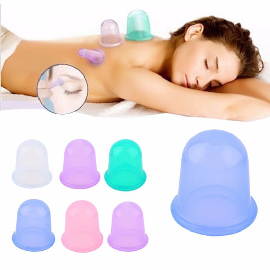 Silicone Cupping Set for Massage and Pain Relief by HitMyNeed