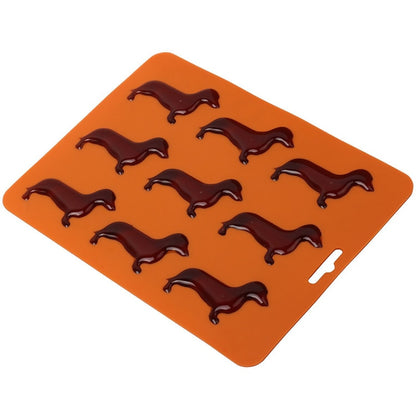 Silicone Dachshund Dog Ice Cube and Candy Tray by HitMyNeed