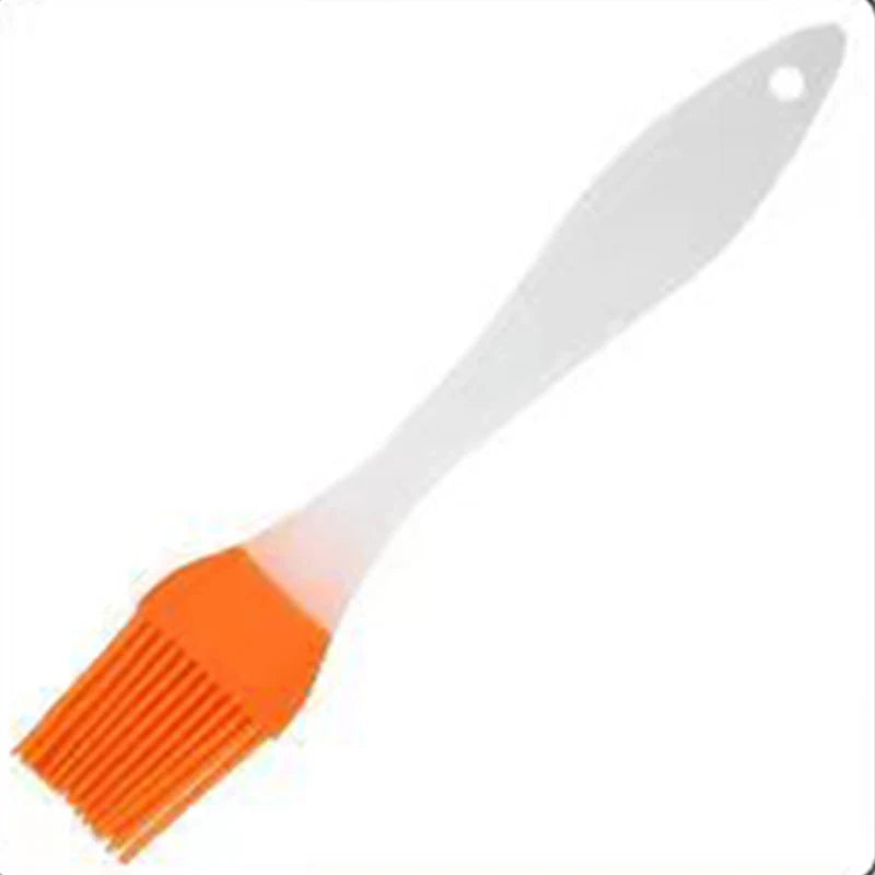 Silicone Detachable Pastry & Basting Brush 17cm orange by HitMyNeed