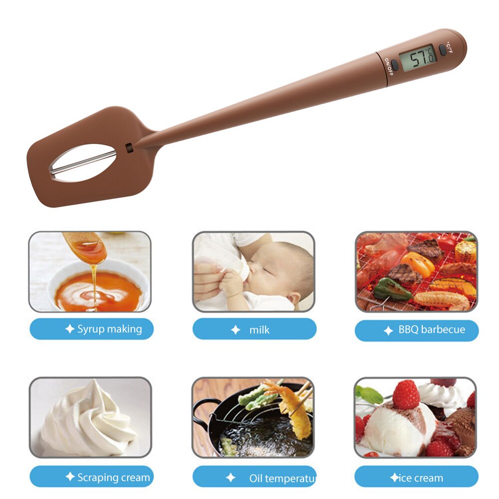 Silicone Digital Thermometer Spatula by HitMyNeed
