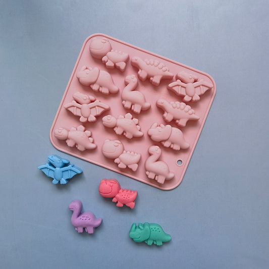 Silicone Dinosaur Candy and Chocolate Mold Tray by HitMyNeed
