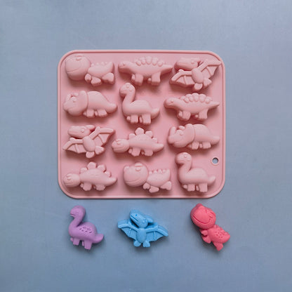 Silicone Dinosaur Candy and Chocolate Mold Tray by HitMyNeed