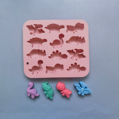 Silicone Dinosaur Candy and Chocolate Mold Tray by HitMyNeed