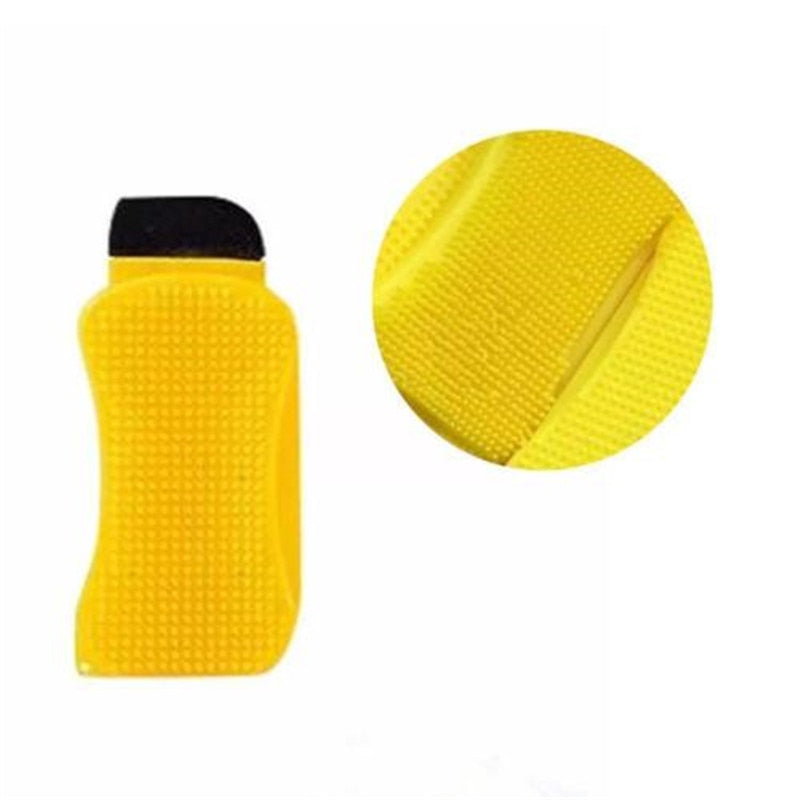 Silicone Dish Sponge 3-in-1 Cleaner with Soap Dispenser by HitMyNeed