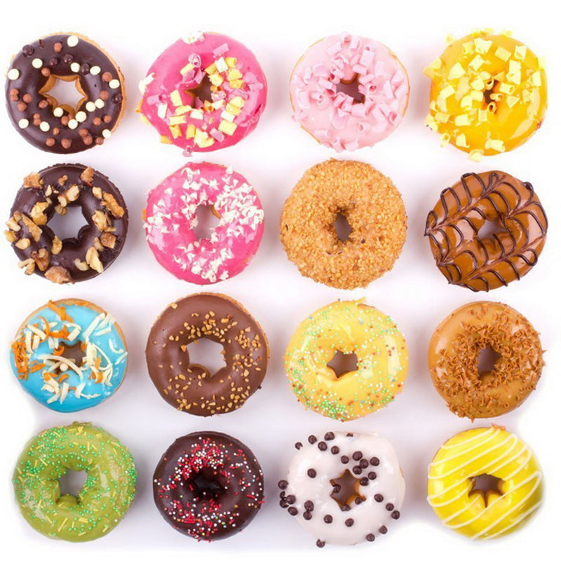 Silicone Donut Baking Mold, 6-Cavity Ring Tray by HitMyNeed
