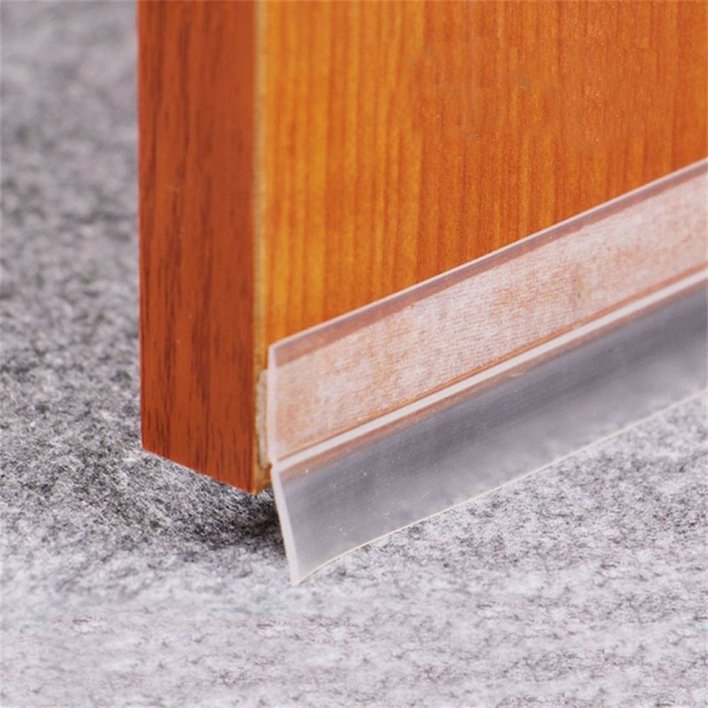 Silicone Door Bottom Seal Strip, Self-Adhesive by HitMyNeed