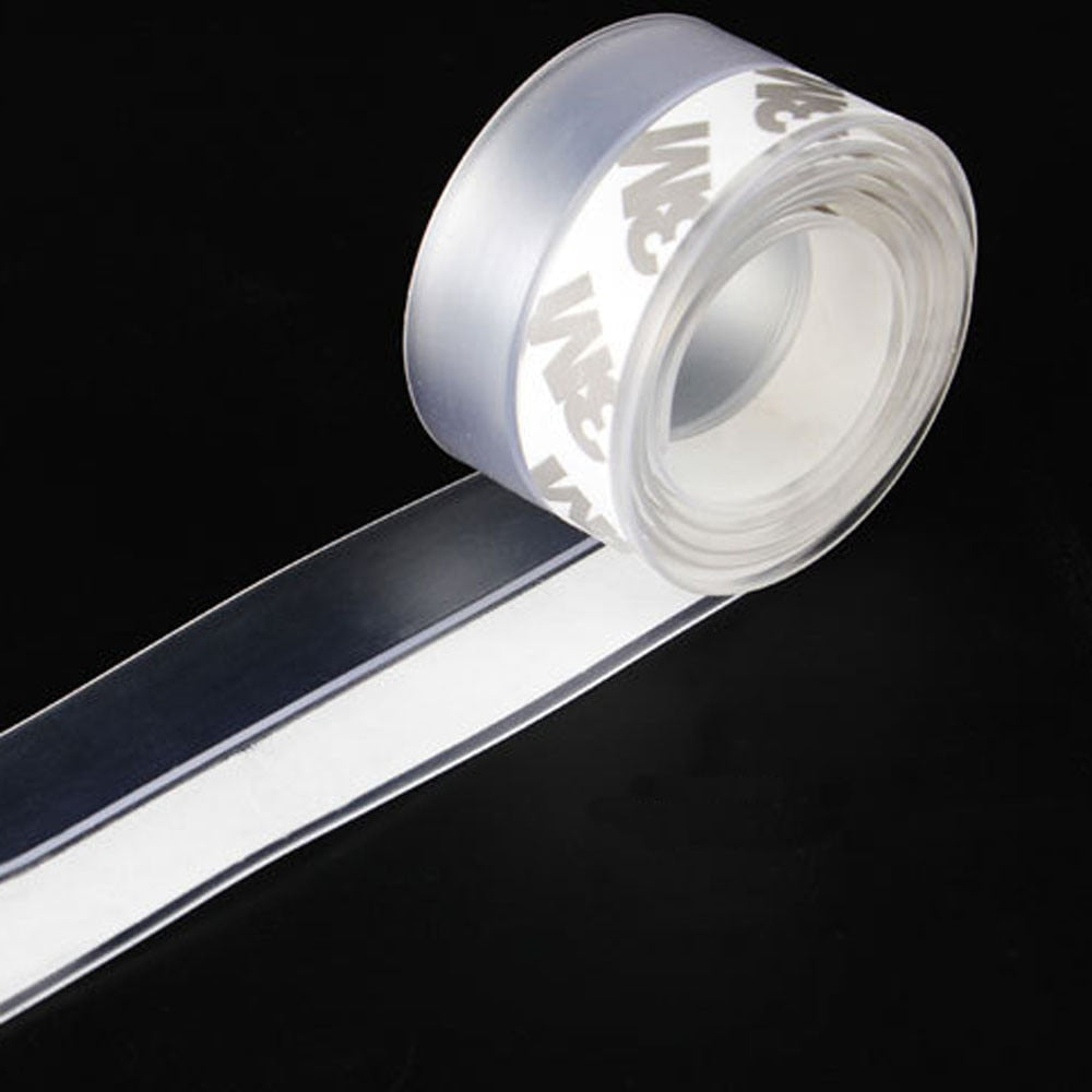 Silicone Door Bottom Seal Strip, Self-Adhesive by HitMyNeed