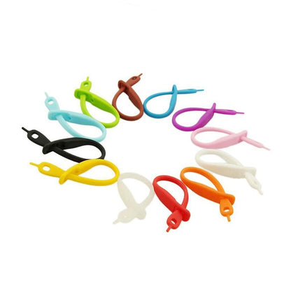 Silicone Drink Glass Tags Set of 12 by HitMyNeed