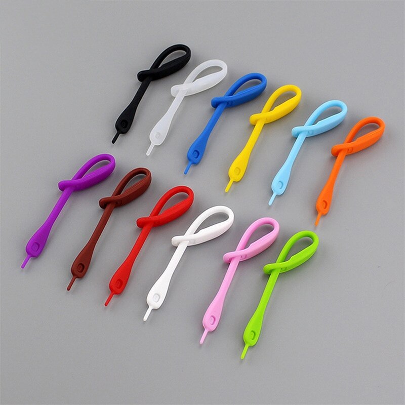 Silicone Drink Glass Tags Set of 12 by HitMyNeed