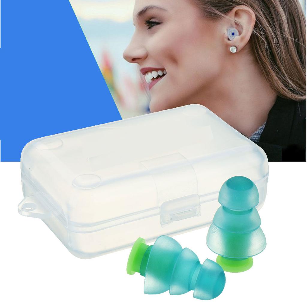 Silicone Earplugs for Sleeping and Noise Reduction by HitMyNeed
