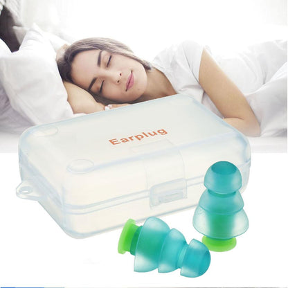 Silicone Earplugs for Sleeping and Noise Reduction by HitMyNeed