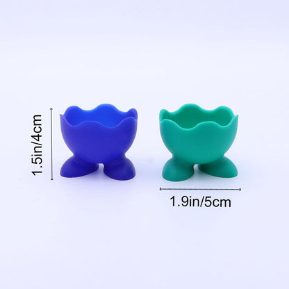 Silicone Egg Holder Cups Set of 5 by HitMyNeed