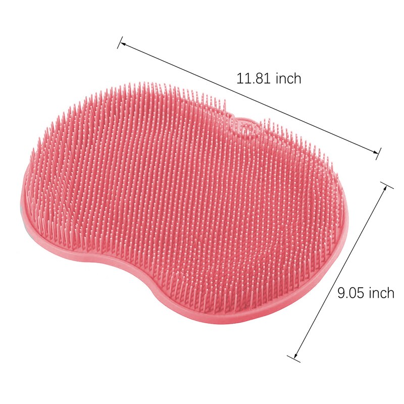 Silicone Exfoliating Shower Mat & Back Massage Brush by HitMyNeed