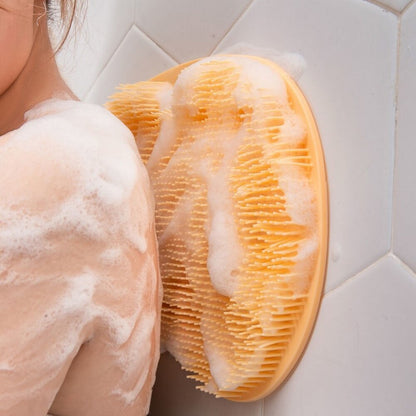 Silicone Exfoliating Shower Mat & Back Massage Brush by HitMyNeed