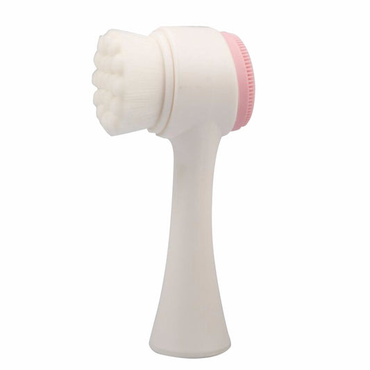 Silicone Face Scrub Brush with Handle by HitMyNeed