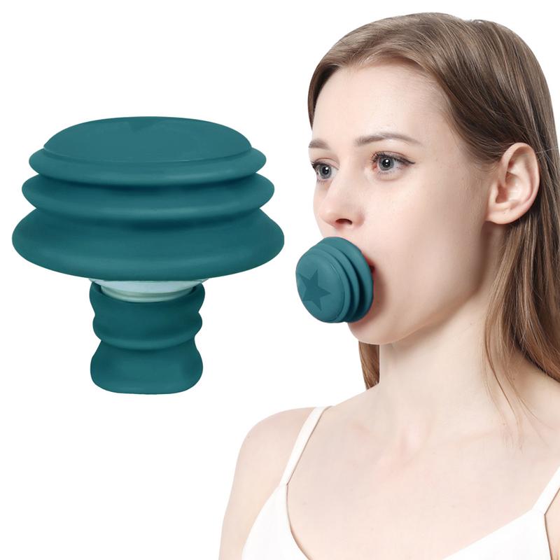 Silicone Facial Exerciser & Double Chin Trainer by HitMyNeed