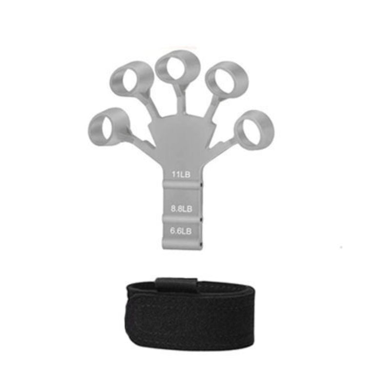 Silicone Finger Gripster Hand Strengthener grey by HitMyNeed