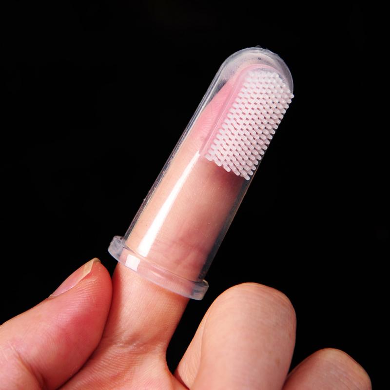 Silicone Finger Toothbrush for Cats and Dogs by HitMyNeed