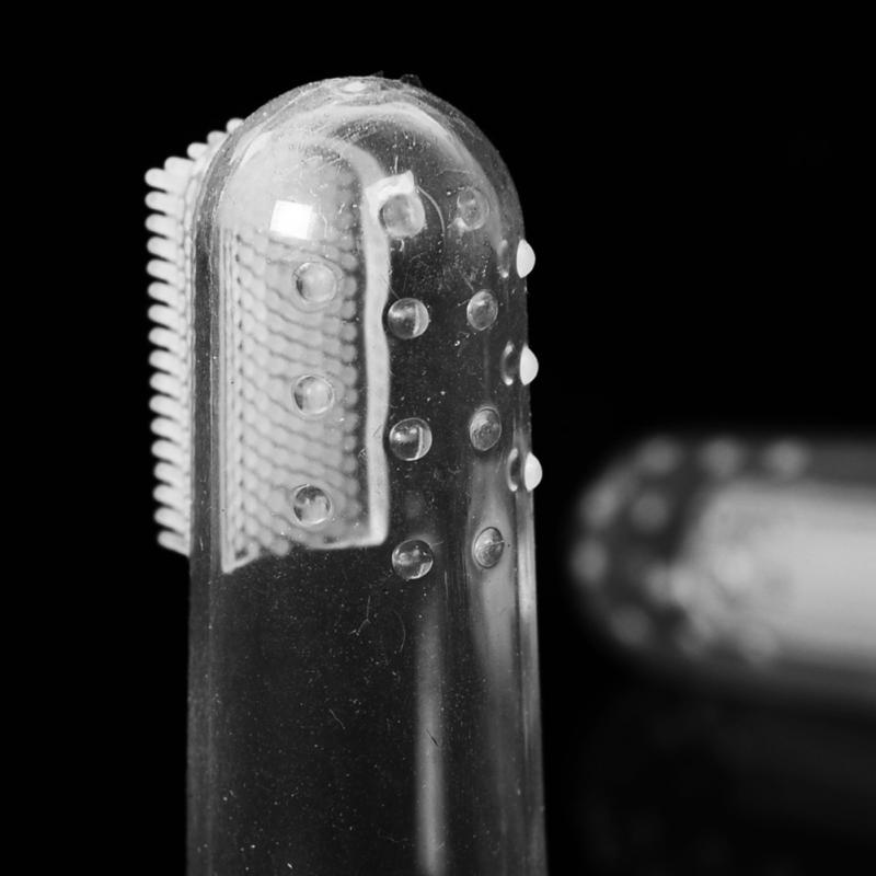 Silicone Finger Toothbrush for Cats and Dogs by HitMyNeed