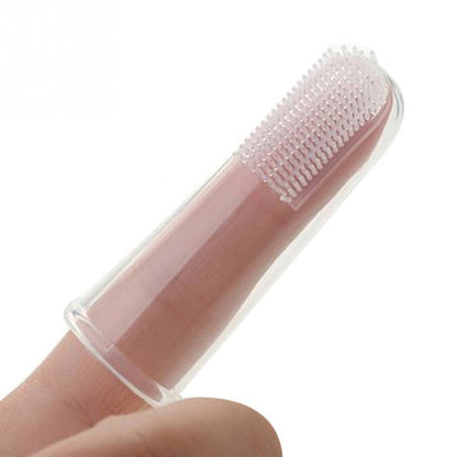 Silicone Finger Toothbrush for Cats and Dogs by HitMyNeed