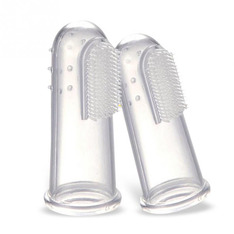 Silicone Finger Toothbrush for Cats and Dogs by HitMyNeed